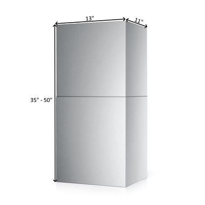 Ceiling Decorative Cover For Inclined Vent Series Range Hoods