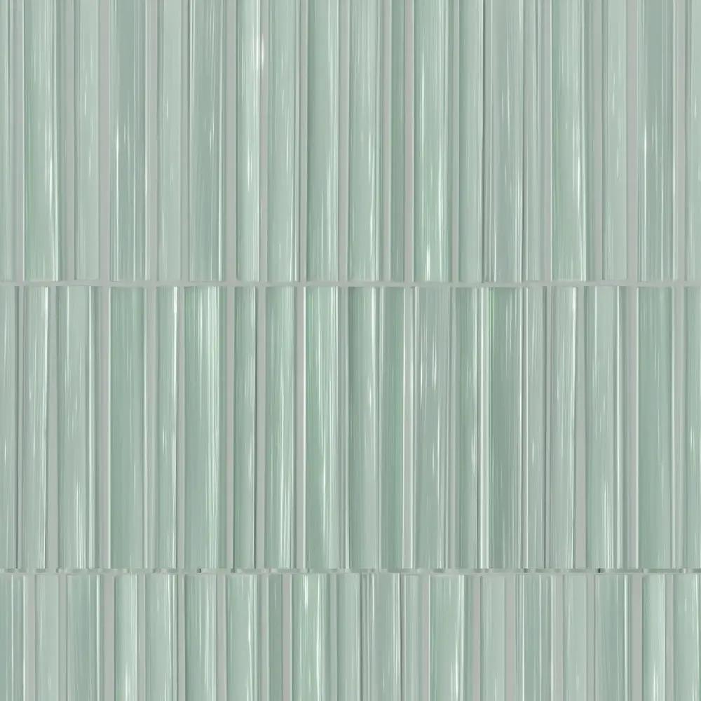 Celadon Glossy Pencil Liner Glass Moldings 1/2x9