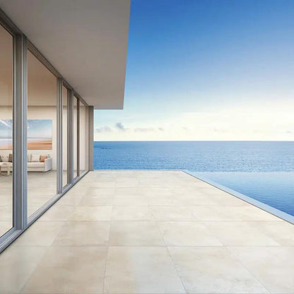 Cemento Sand Honed Concrete Look Porcelain Tiles 12x24
