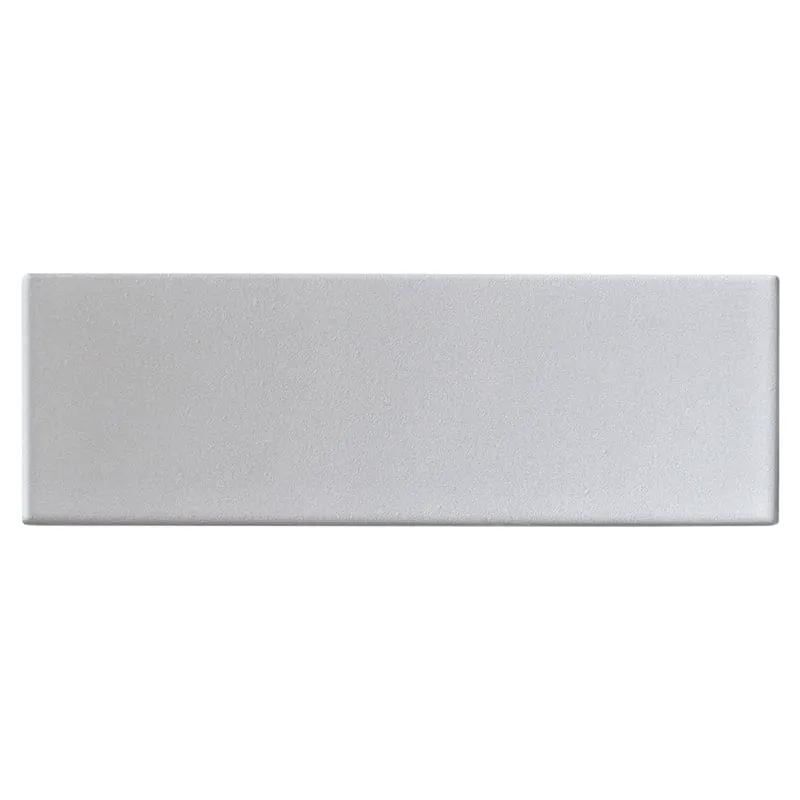 Cenere Metallic Subway Glass Tiles 3x9