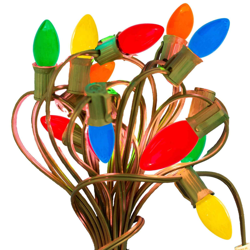 Ceramic Multi-Color Patio String Lights