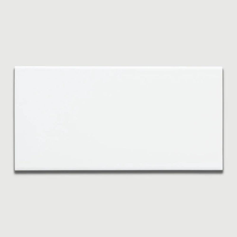 Chalk Glossy Field Ceramic Tiles 4x8