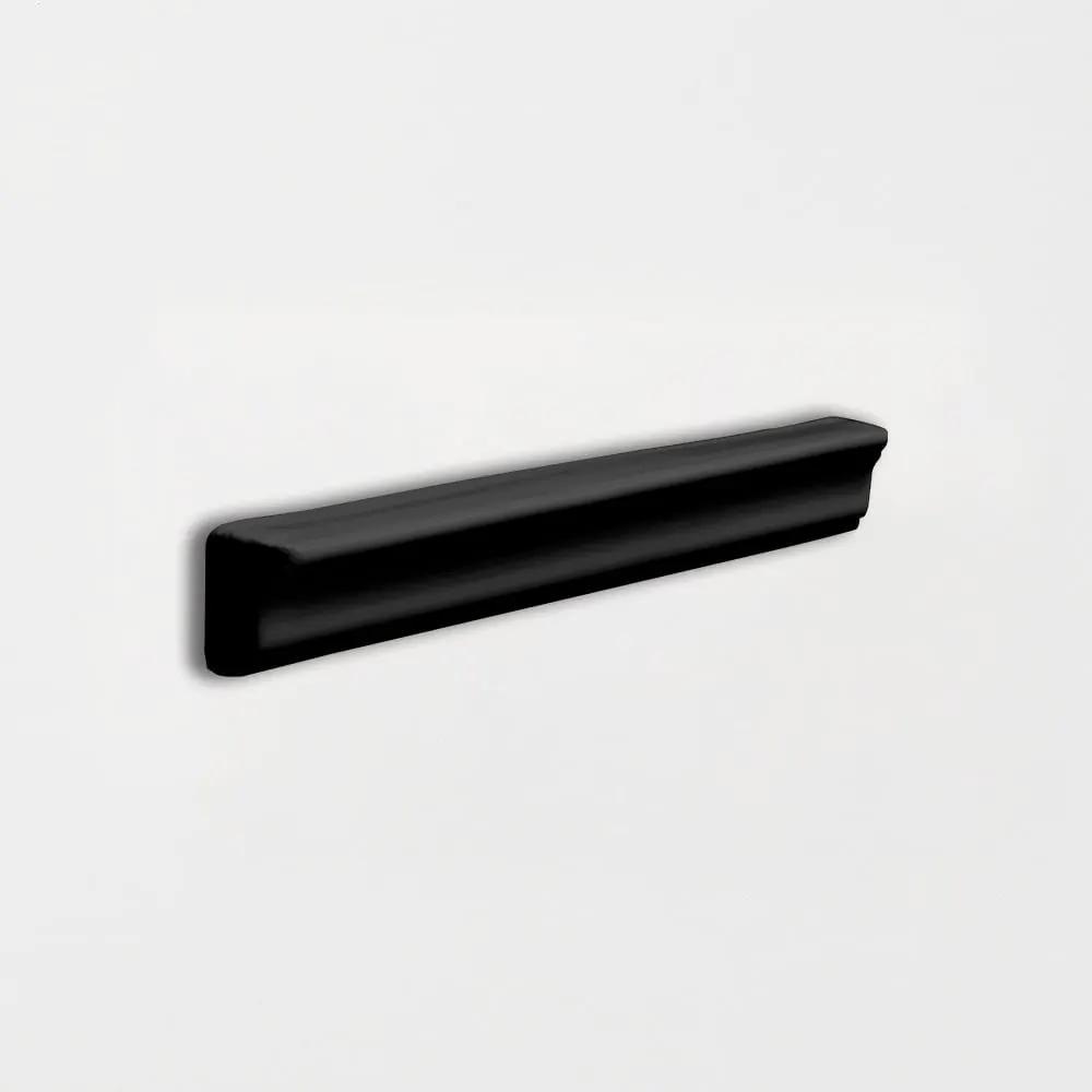 Midnight Glossy Finish Trim Ceramic Moldings 1x6