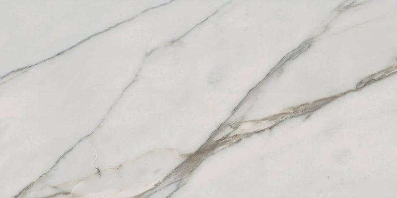 Charme Calacatta Gold Marble Look Porcelain Tiles 12x24