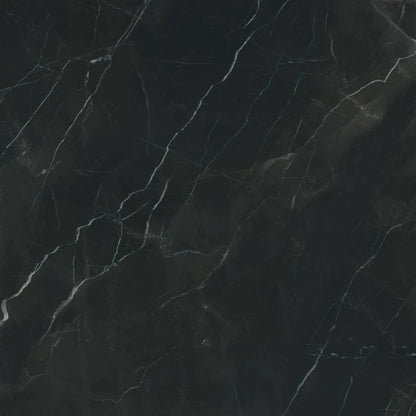 Charme Evo Calacatta Black Marble Look Porcelain Tiles 24x24