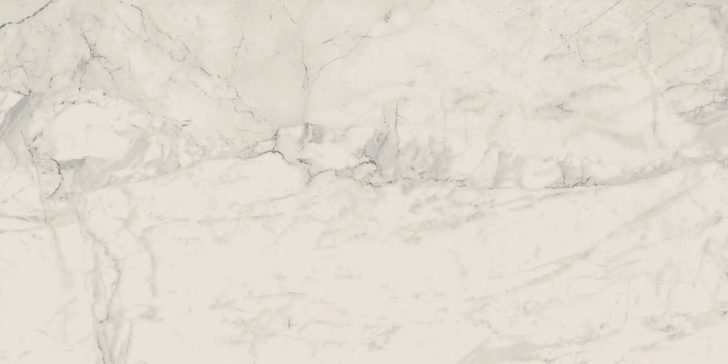 Charme Veined Statuario Marble Look Porcelain Tiles 24x48