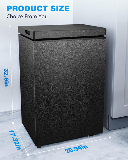 Chest Freezer with Removable Basket