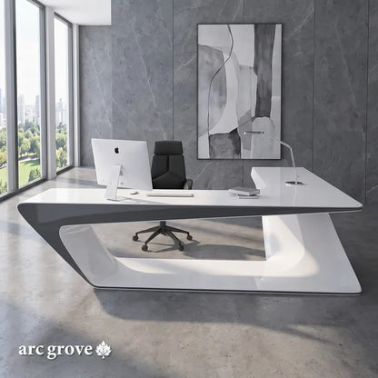 Chevron · L-Shaped Executive Desk
