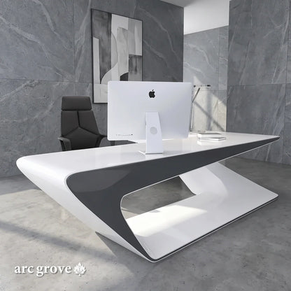 Chevron · L-Shaped Executive Desk