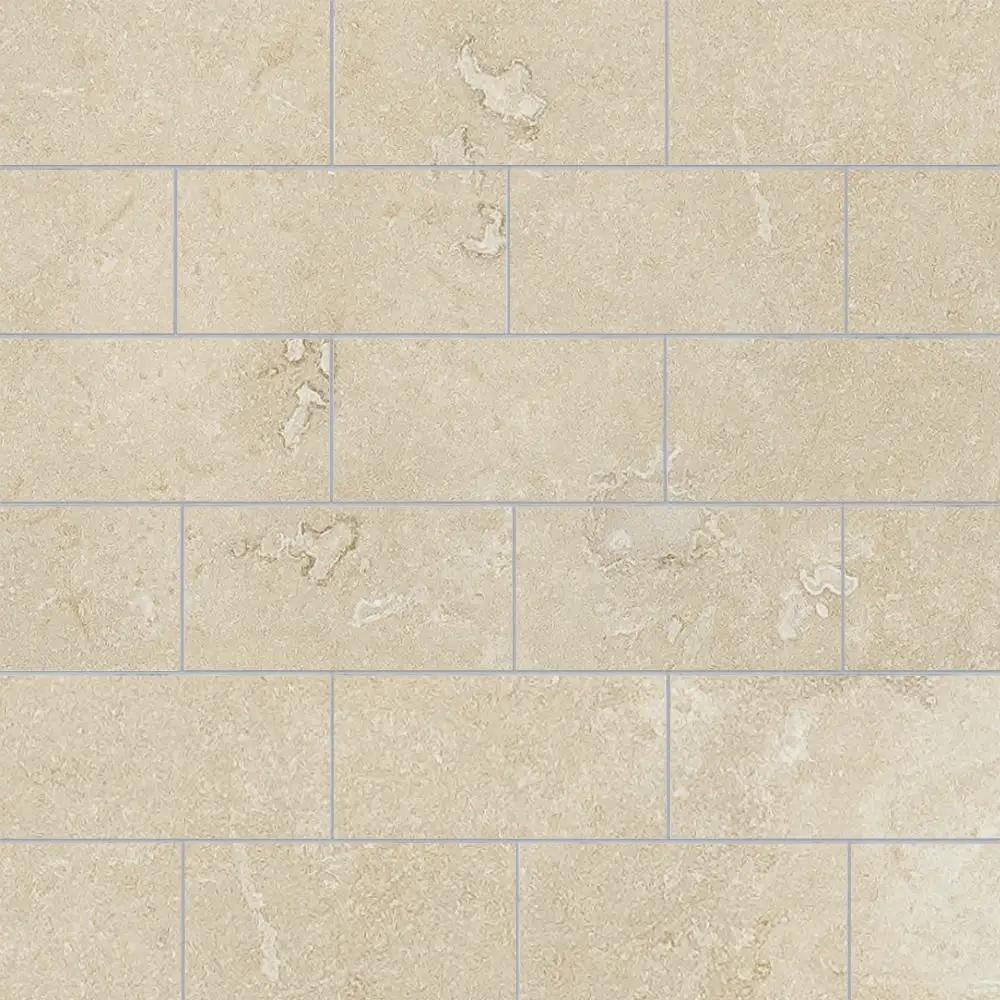 Chiaro Honed Filled Travertine Tiles 2 3/4x5 1/2