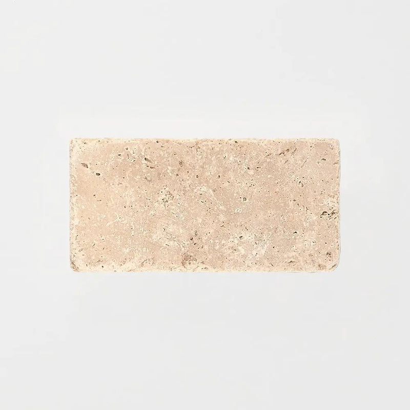 Chiaro Tumbled Subway Travertine Tiles 3x6