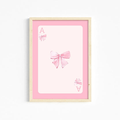 DecorBites™ Chic Pink Wall Art for Girls' Room
