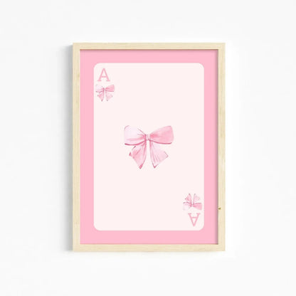 DecorBites™ Chic Pink Wall Art for Girls' Room