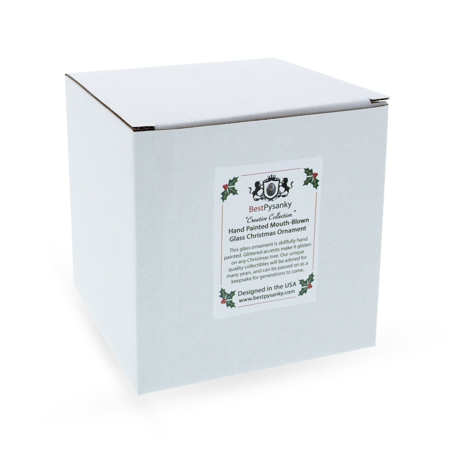 Jazzy Snowman Playing Saxophone Glass Christmas Ornament