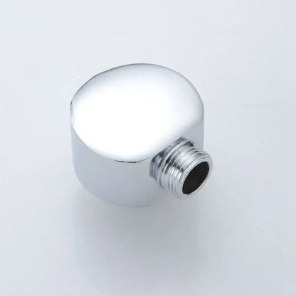 Chrome brass shower diverter valve water separator tee bathroom adapter