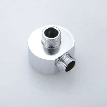 Chrome brass shower diverter valve water separator tee bathroom adapter
