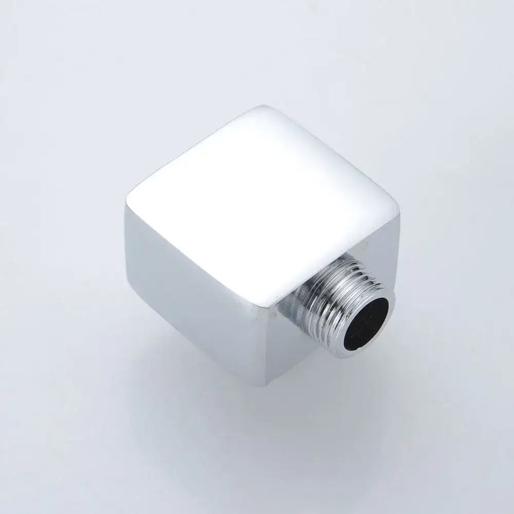 Chrome brass shower diverter valve water separator tee bathroom adapter