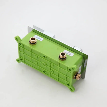 Chrome digital shower mixer valve control panel bathroom wall mount