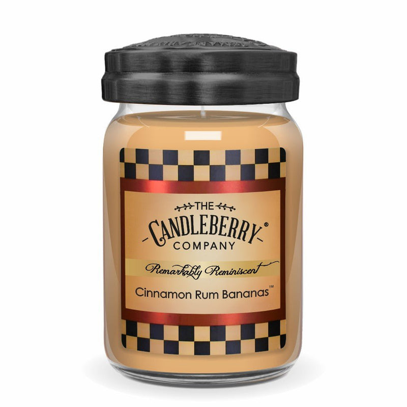 Cinnamon Rum Bananas™, Large Jar Candle (Collective)