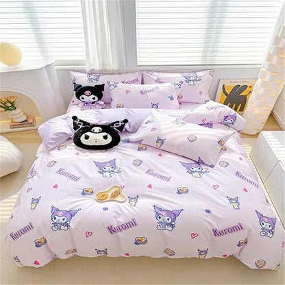 DecorBites™ Cinnamoroll Cartoon Bedding Set - Cute Home Decor