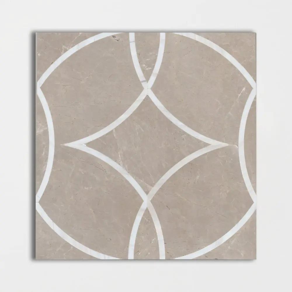 Cirque Gracia Polished Marble Decorative 24x24