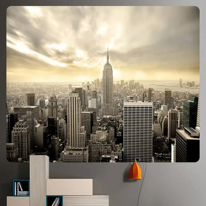 City night bohemian decor tapestry wall hanging for living room