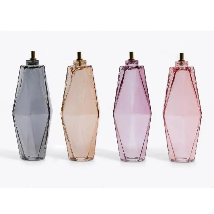 Classic pink & amber glass chandelier dining room lighting
