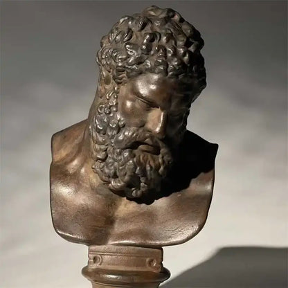 Classical bronze art sculpture hercules abstract figurine living room decor