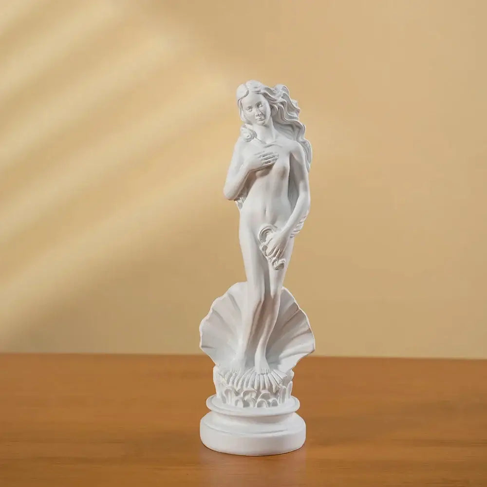 Classical white aphrodite sculpture greek goddess statue living room decor