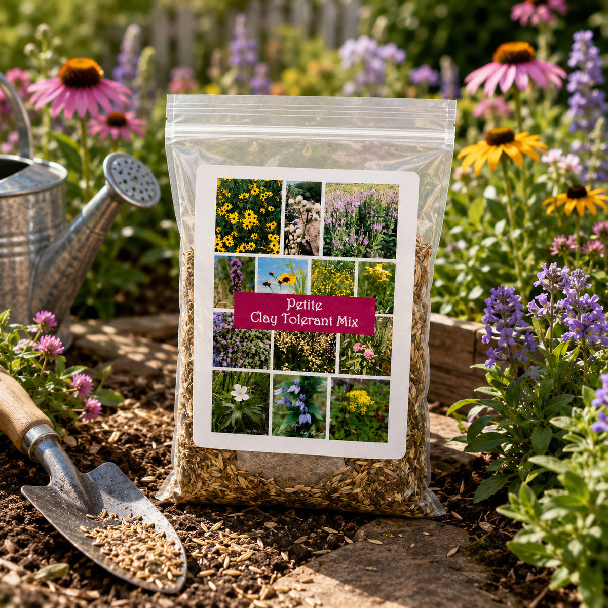 Backyard Salt & Clay Wildflower XL Bundle | Tall & Short Mini Mixes and Petite Clay Tolerant | Prairie Legacy Inc.