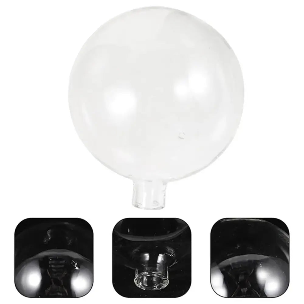 Clear 11mm opening glass lamp shade living room ornament set