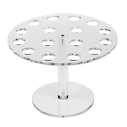 Clear acrylic ice cream cone holder stand kitchen display rack