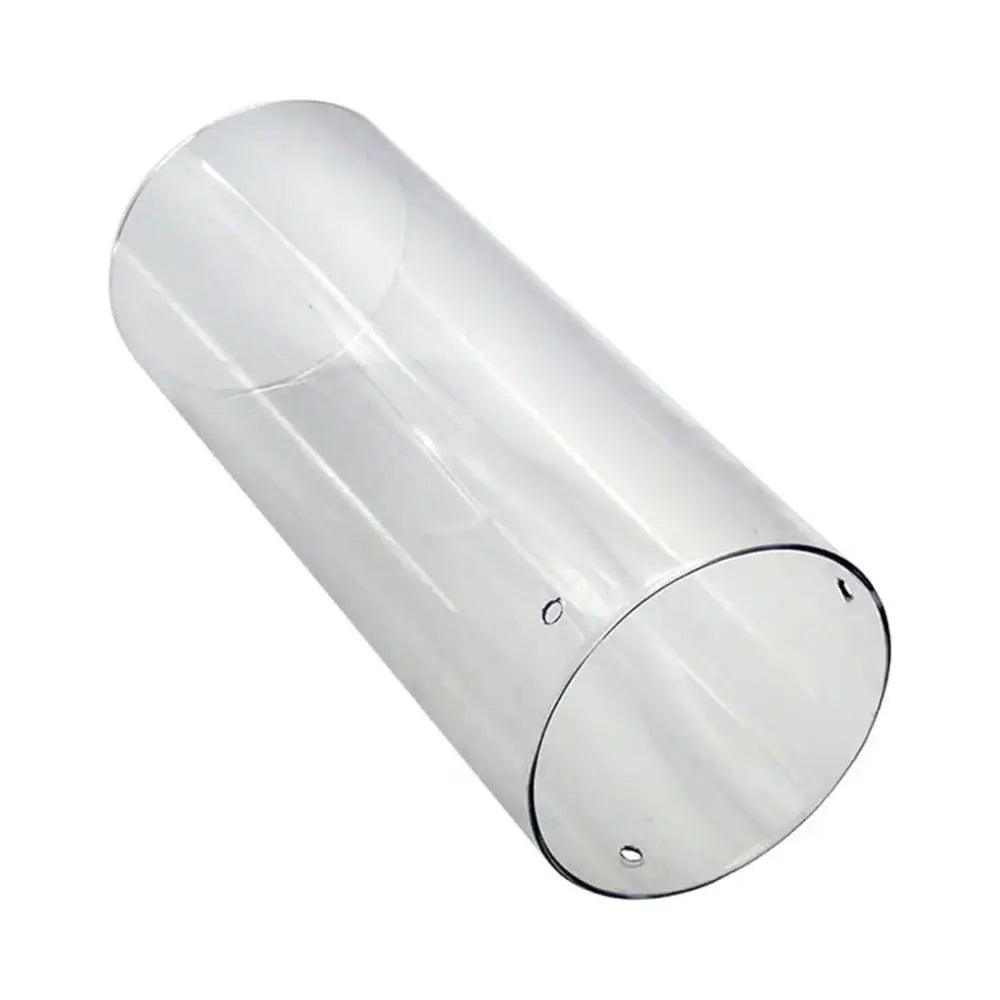 Clear cylinder glass hurricane lamp shade living room vase 3 pack