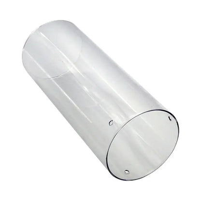 Clear cylinder glass hurricane lamp shade living room vase 3 pack