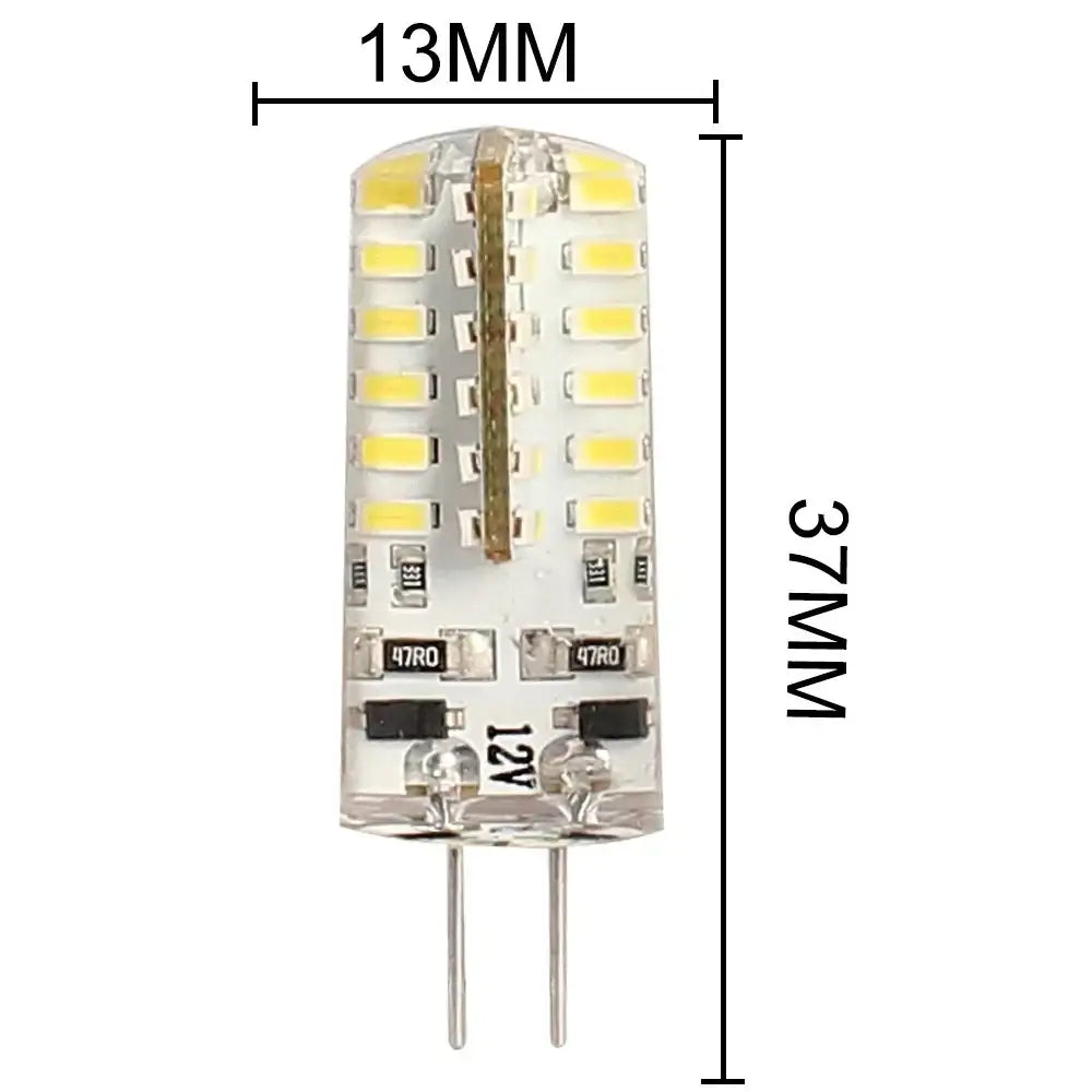 Clear cylindrical led bulb 4w 3014smd kitchen spot light