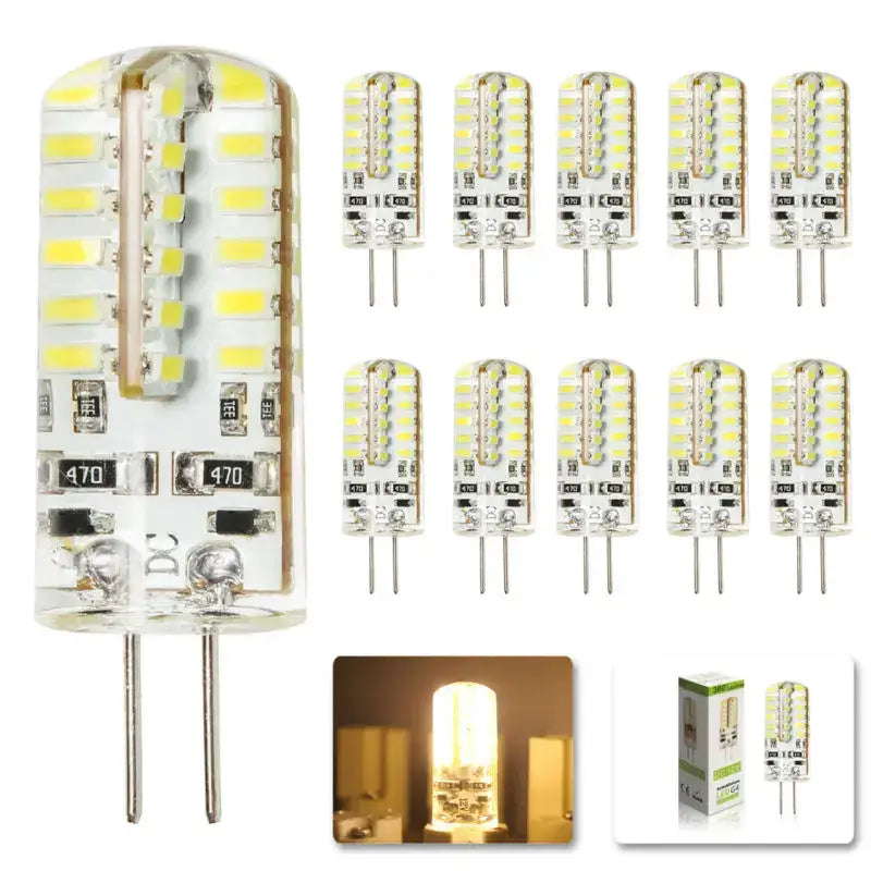 Clear cylindrical led bulb 4w 3014smd kitchen spot light
