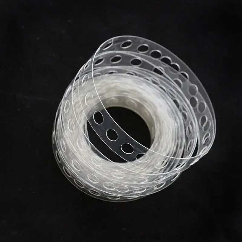 Clear embossed plastic balloon arch garland kit party decor