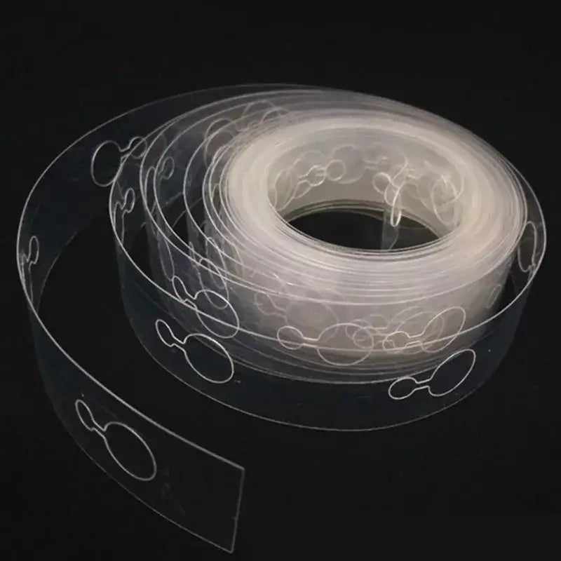 Clear embossed plastic balloon arch garland kit party decor