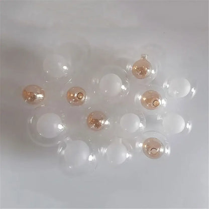 Clear g4 glass shade replacement globes for chandelier dining room