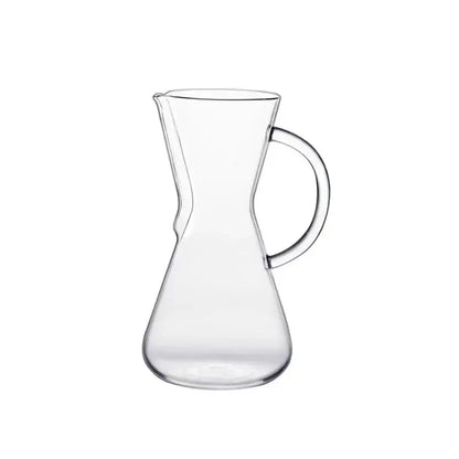 Clear glass barista kettle pot pour over coffee set kitchen