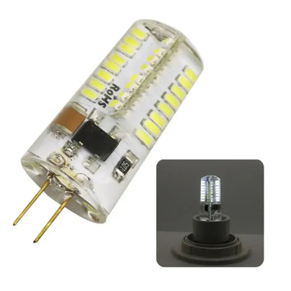 Clear glass led chandelier bulb dining room corn spotlight