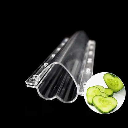 Clear heart shaped cucumber growth mold kitchen vegetable growth tool