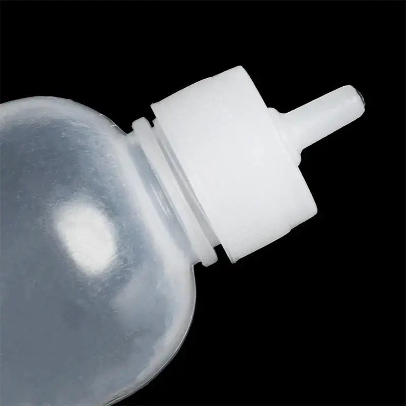 Clear plastic cake decor squeeze bottles with fine nozzles kitchen set