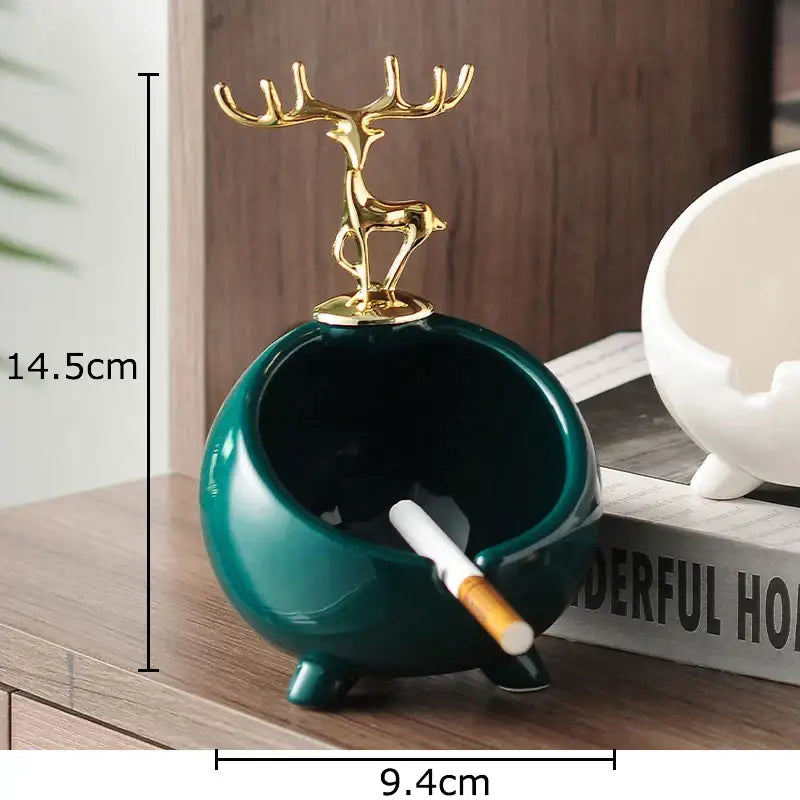 Cloud cat paw porcelain ashtray living room ceramic gift