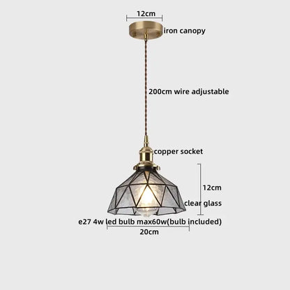 Cloud patterned brass ceramic led pendant light for dining room