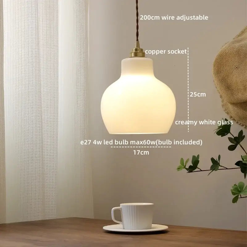 Cloud patterned brass ceramic led pendant light for dining room