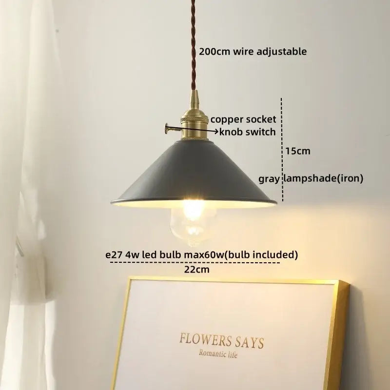 Cloud patterned brass ceramic led pendant light for dining room