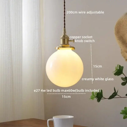 Cloud patterned brass ceramic led pendant light for dining room
