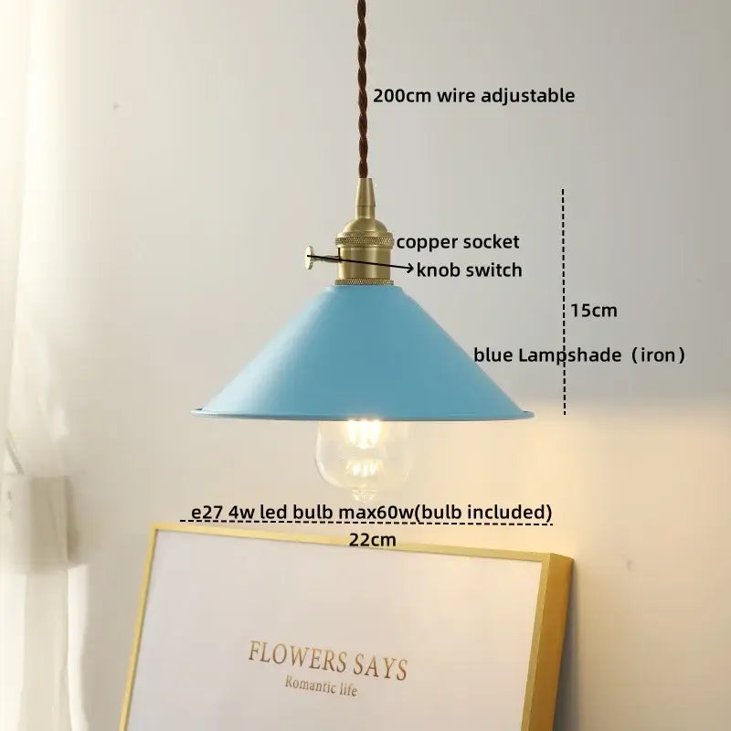 Cloud patterned brass ceramic led pendant light for dining room