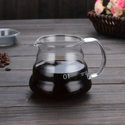 Cloud shaped glass coffee kettle – kitchen heat resistant teapot